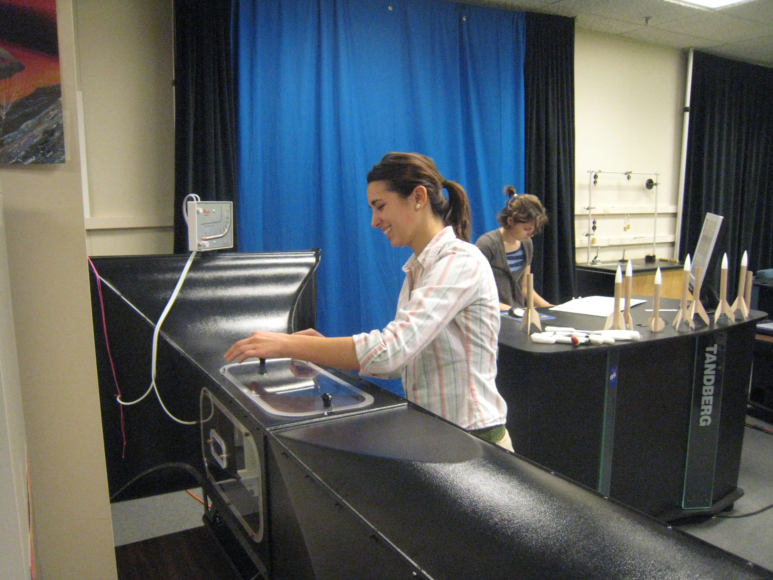 Photo of WMT wind tunnel.